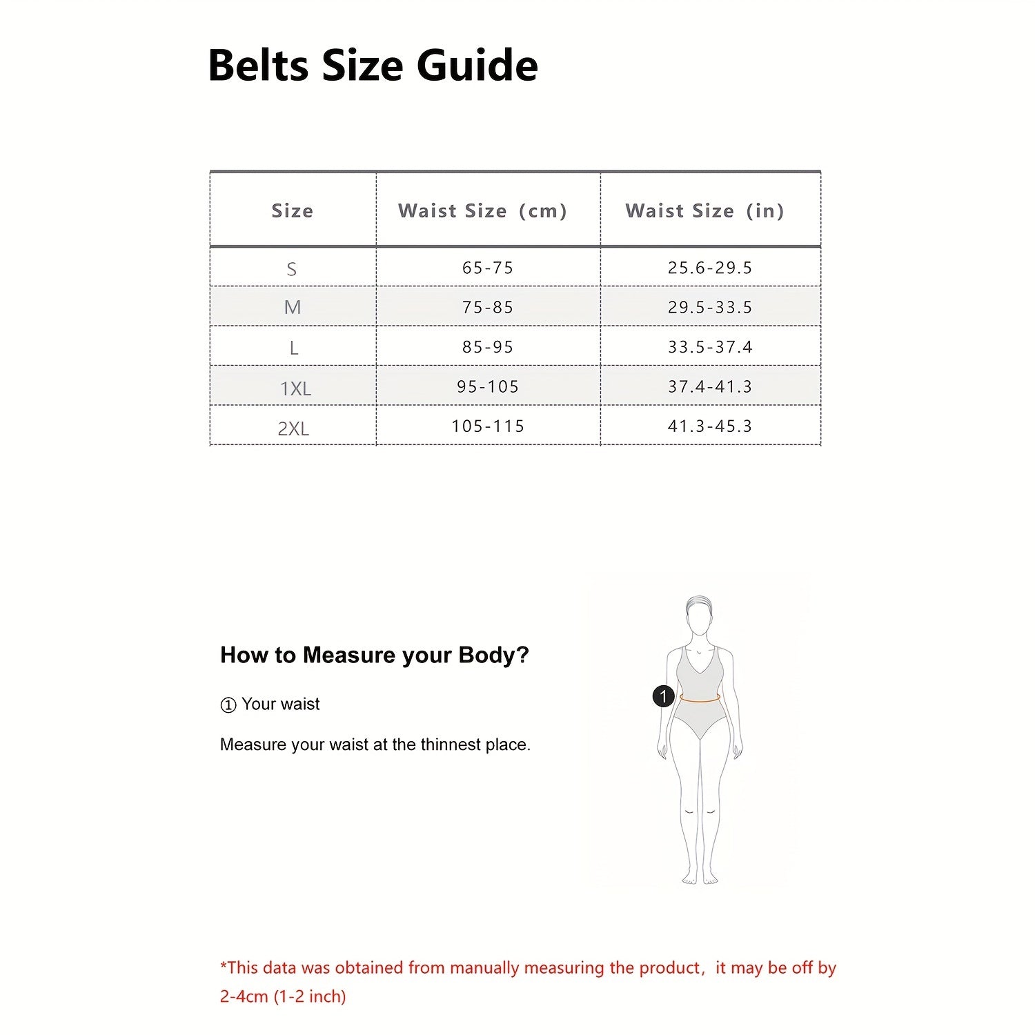 Chic Wide Belt Square Buckle PU Girdle for Women