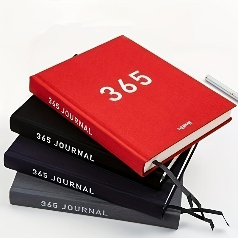 365 Days All Year Cloth Cover Planner, 18.5 X 13