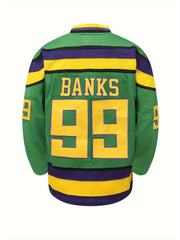 Men's Long Sleeve Ice Hockey Jersey 99 Retro Classic Embroidery Stitched Hockey