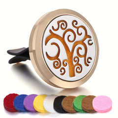 Tree Of Life Car Air Vent Essential Diffuser Clip Aromatherapy
