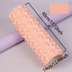 EVA PVC Foam Shaft Yoga Column 17 72inch 45 01cm Fitness Massage Stick