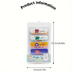 80pcs Cartoon Animal Bandages Decorative Beauty Stickers