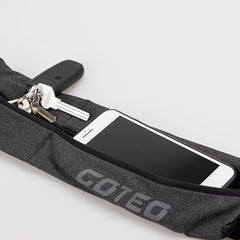 Sports Waist Bag Secure Hidden Pouch for Phone Keys & More