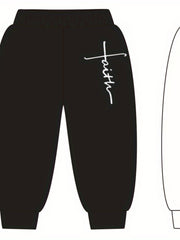 Baby Boys LA CA Sweatpants Casual Soft Cotton Trousers