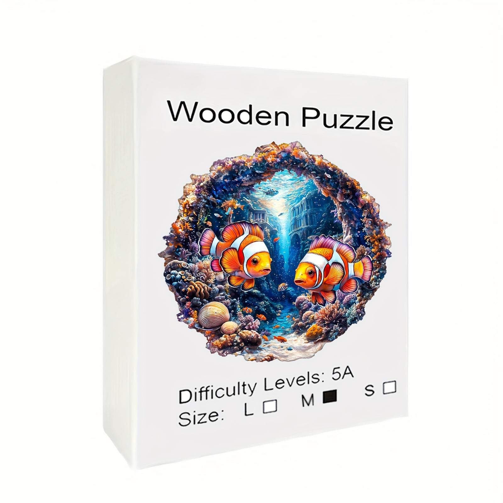 Clownfish World Jigsaw Puzzle - Vibrant Underwater Scene