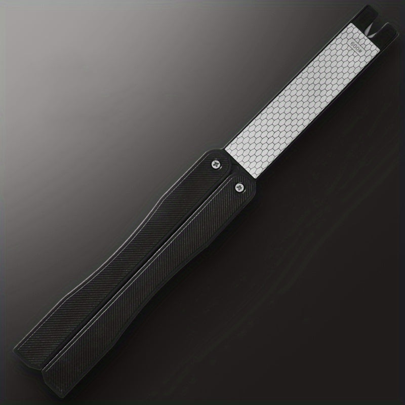 Portable Double Sided Knife Sharpener for Kitchen