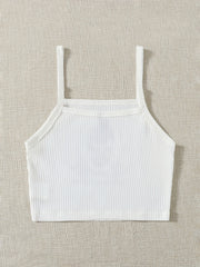 Stylish Graphic Print Backless Spaghetti Strap Camisole Tops
