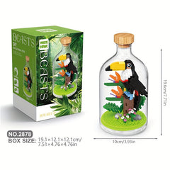 Animal Series 3D Puzzle Building Blocks DIY Display Miniatures