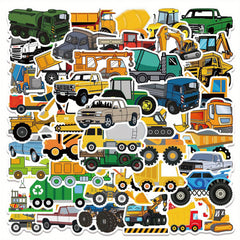50pcs Truck Graffiti Fun Stickers for Urban Street Art Enthusiasts