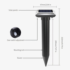 Solar Powered Ultrasonic Pest Repellent