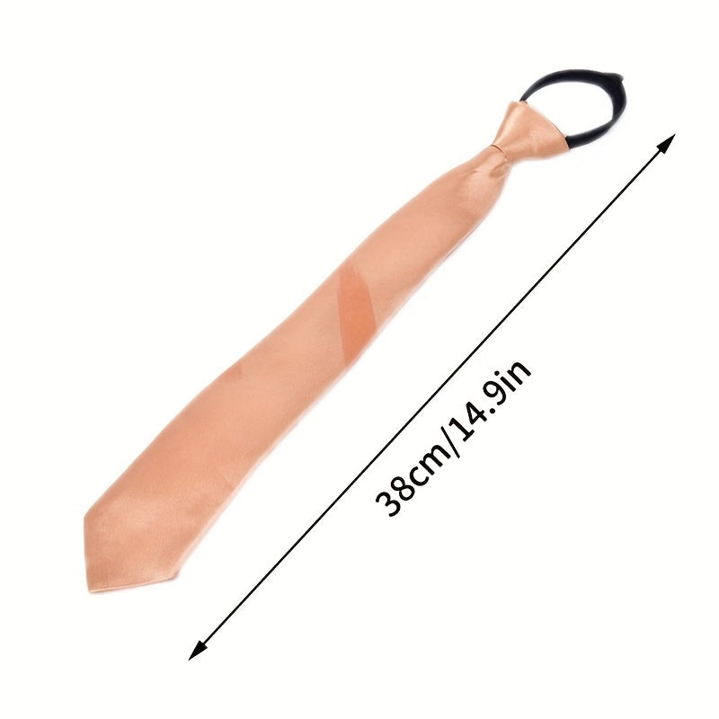 Student Plain Ties Casual Tie Clothing Accessories For Boys