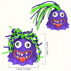 Teeth Pulling Hair Will Scream Toy Stress Reliever