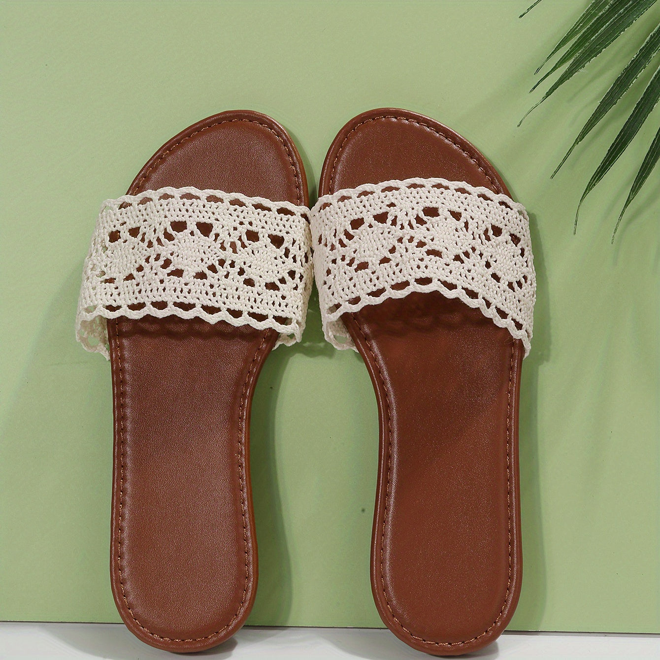 Women's Breathable Slide Sandals Lightweight Slip On Shoes