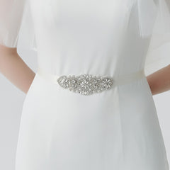 Rhinestone Bridal Belt Wedding Dress Sash