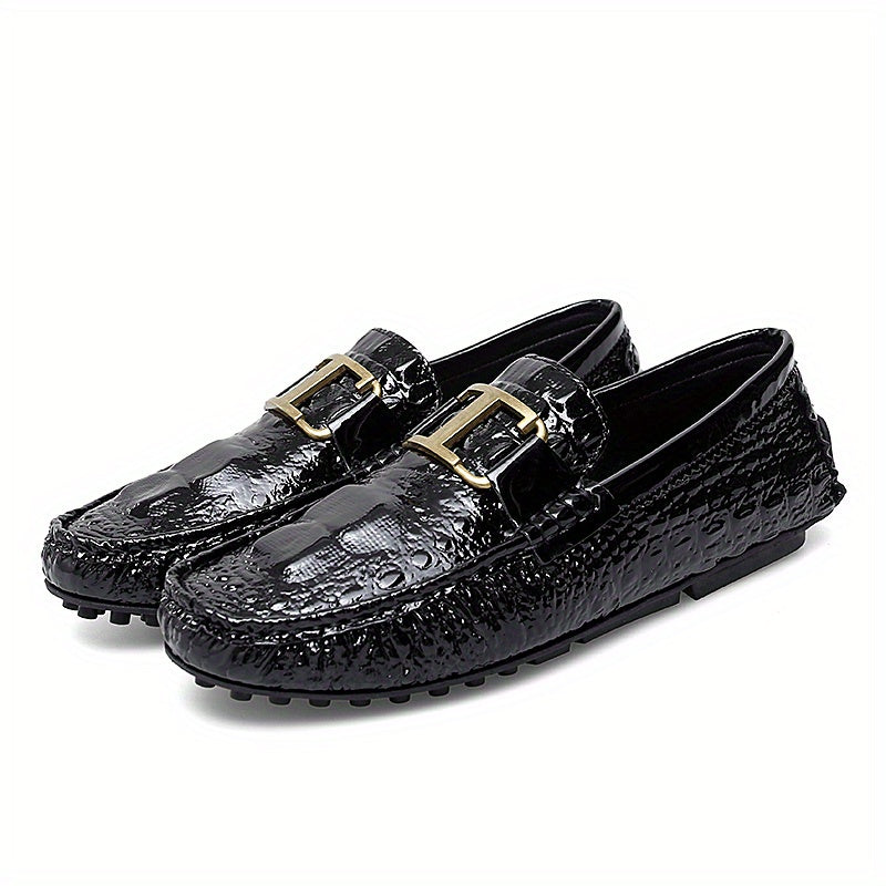 Men's Slip-On Loafers Casual PU Shoes