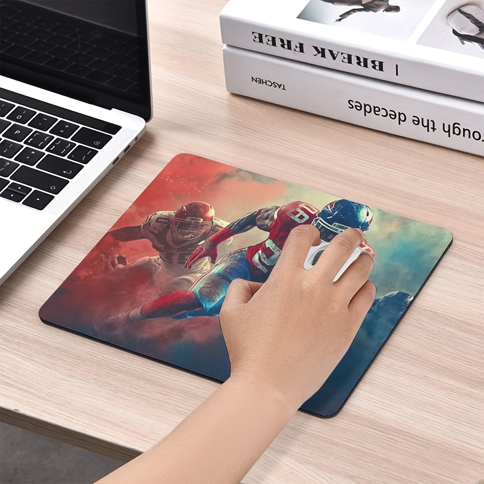 Western American Football Mouse Pad for Gamers