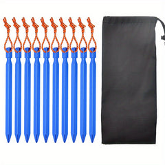 10pcs Heavy Duty Tent Stakes Aluminum Pegs for Camping Tents