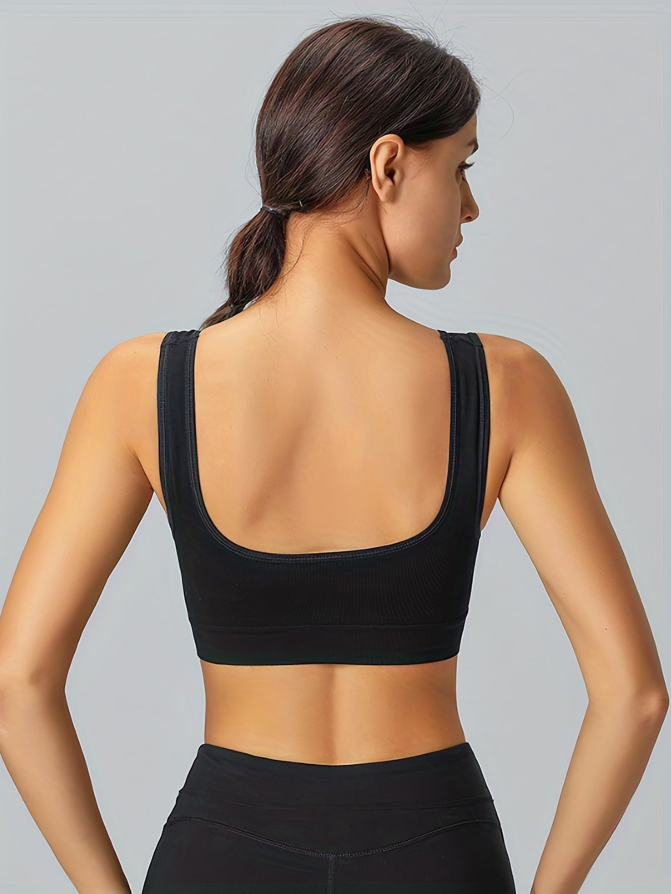 Seamless Wireless Sports Bra Comfy & Breathable Tank