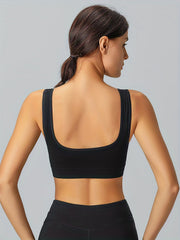 Seamless Wireless Sports Bra Comfy & Breathable Tank