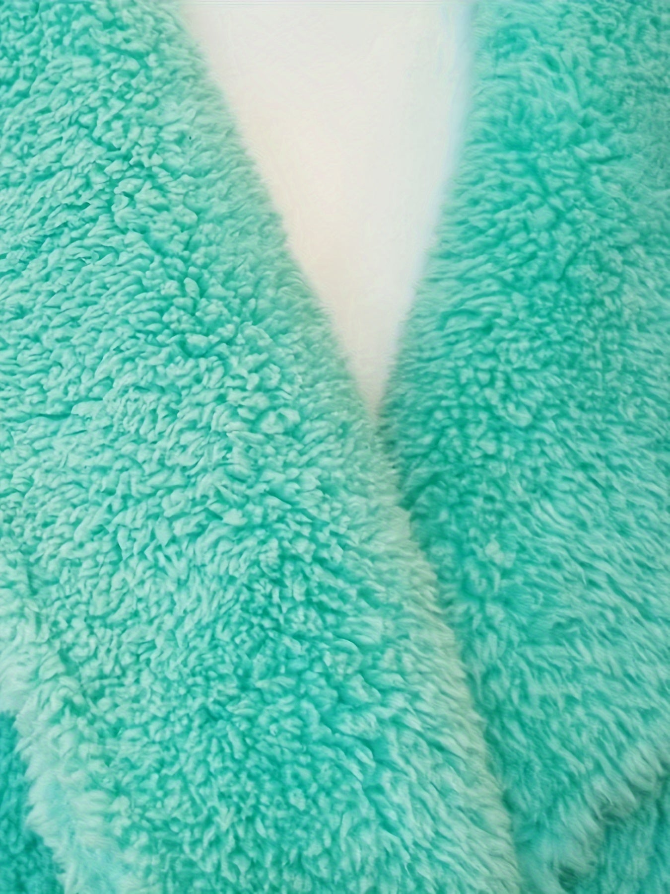 Cozy Fuzzy Hooded Robe with Belt & Pockets