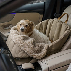 Winter Warm Pet Car Bag Portable Dog Bag With Safety Buckle