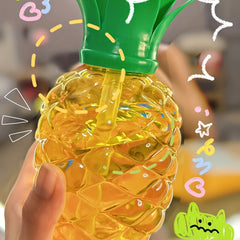 Fruit Shaped Cups with Lids and Straws for Summer Drinks