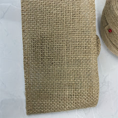 12 Cm Locking Edge Linen Webbing Solid Hemp Thread Burlap DIY Craft