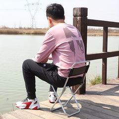 Foldable Fishing Stool Aluminium Alloy Outdoor Camping Seat