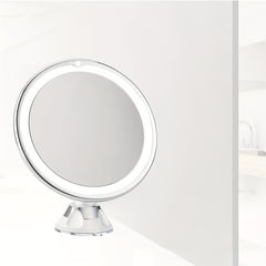 10X Magnifying LED Makeup Mirror with Natural Light - Travel Vanity Mirror