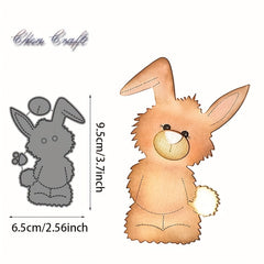 Metal Cutting Dies Rabbit Dog Bear Craft Mould Punch Stencil