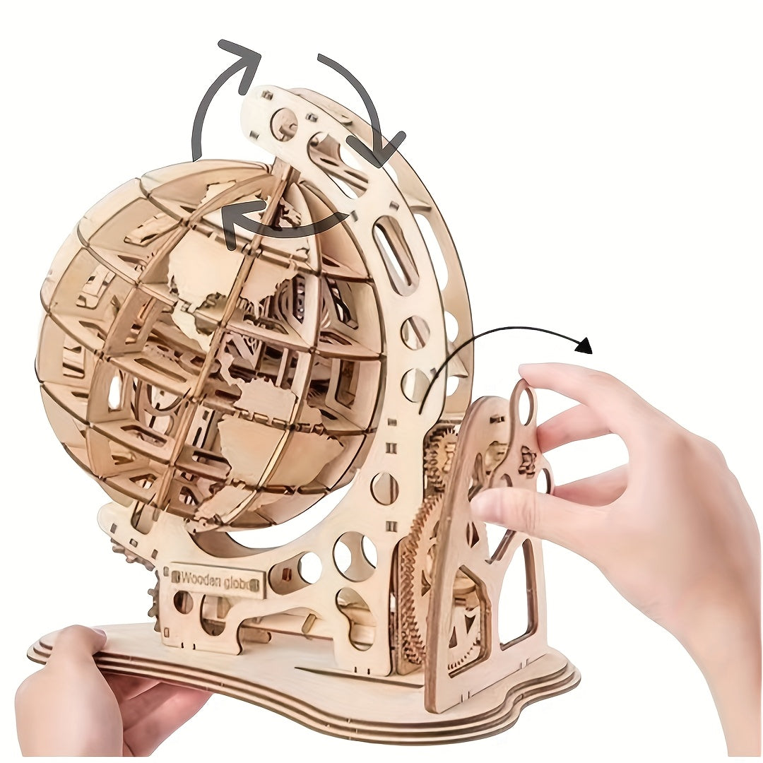 Wooden 3D Puzzle Mechanical Model Kit for Adults Home Decor Gift