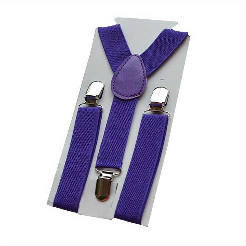 Kids' Clip on Braces Stylish Suspender Trousers for Boys & Girls