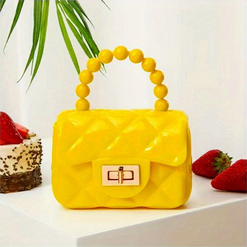 Colorful Pearl Cosmetic Bag Lipstick Storage Mini Bag For Girls