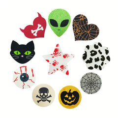 10 Pairs Women's Breast Pasties Halloween Nipple Pasties