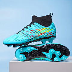 Boy's High Top Non Slip Football Cleat With Spikes