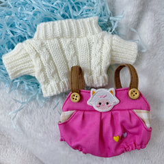 Doll clothes sweater overall suit for plush toys