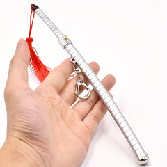 Cartoon Metal Sword Model Elastic Sheath Collectible Ornament