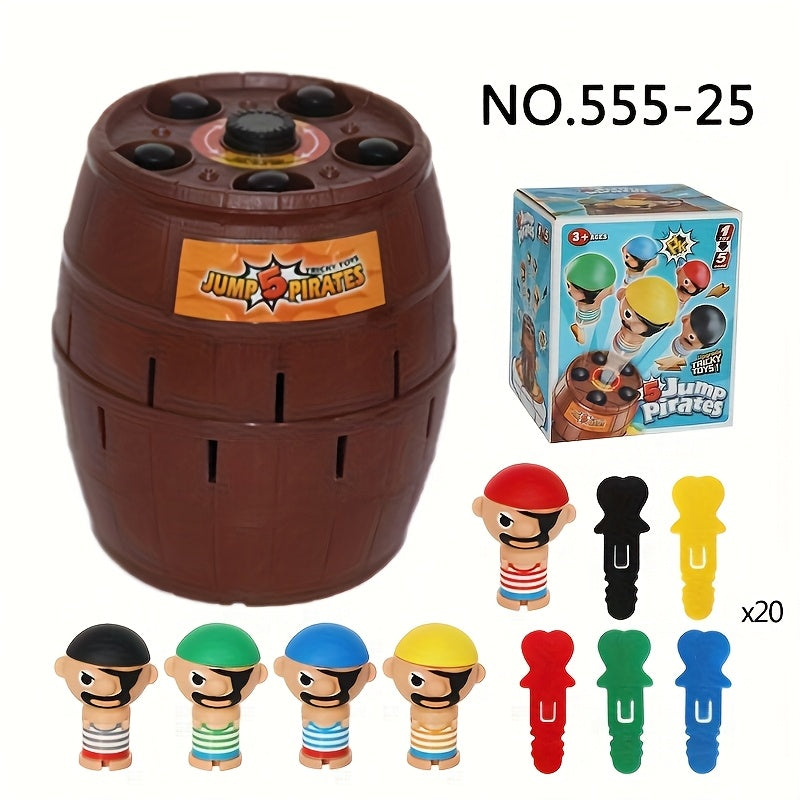 Pirate Bucket Toy Set - Interactive Family Game