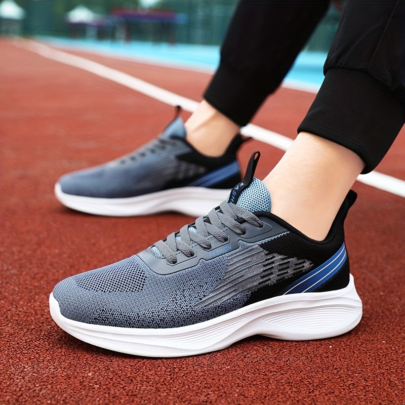 Men's Lightweight Breathable Athletic Shoes For Running Gym
