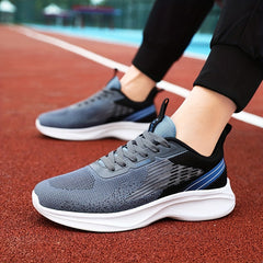 Men's Lightweight Breathable Athletic Shoes For Running Gym