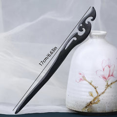 Sandalwood Hairpin Modern Daily Wooden Headdress
