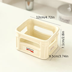 Ceramic Stationery Storage Box for Study Office Desk Dormitory Fruit Bowl