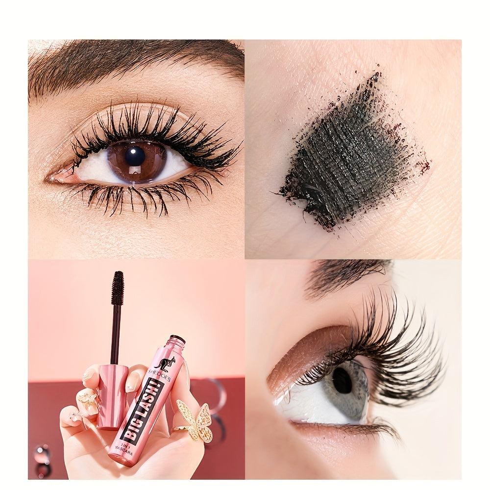 Volumizing Waterproof Mascara, Curling, Clumping