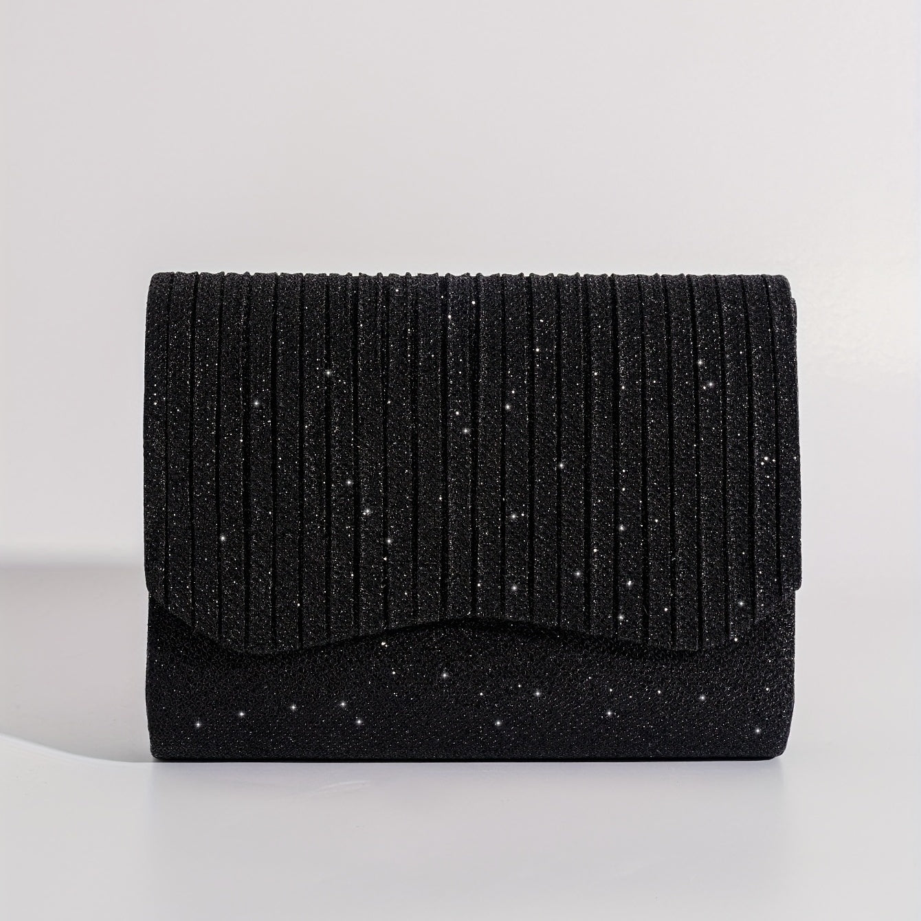 Glitter Sequins Evening Bag Flap Clutch Women's Wedding Wallet