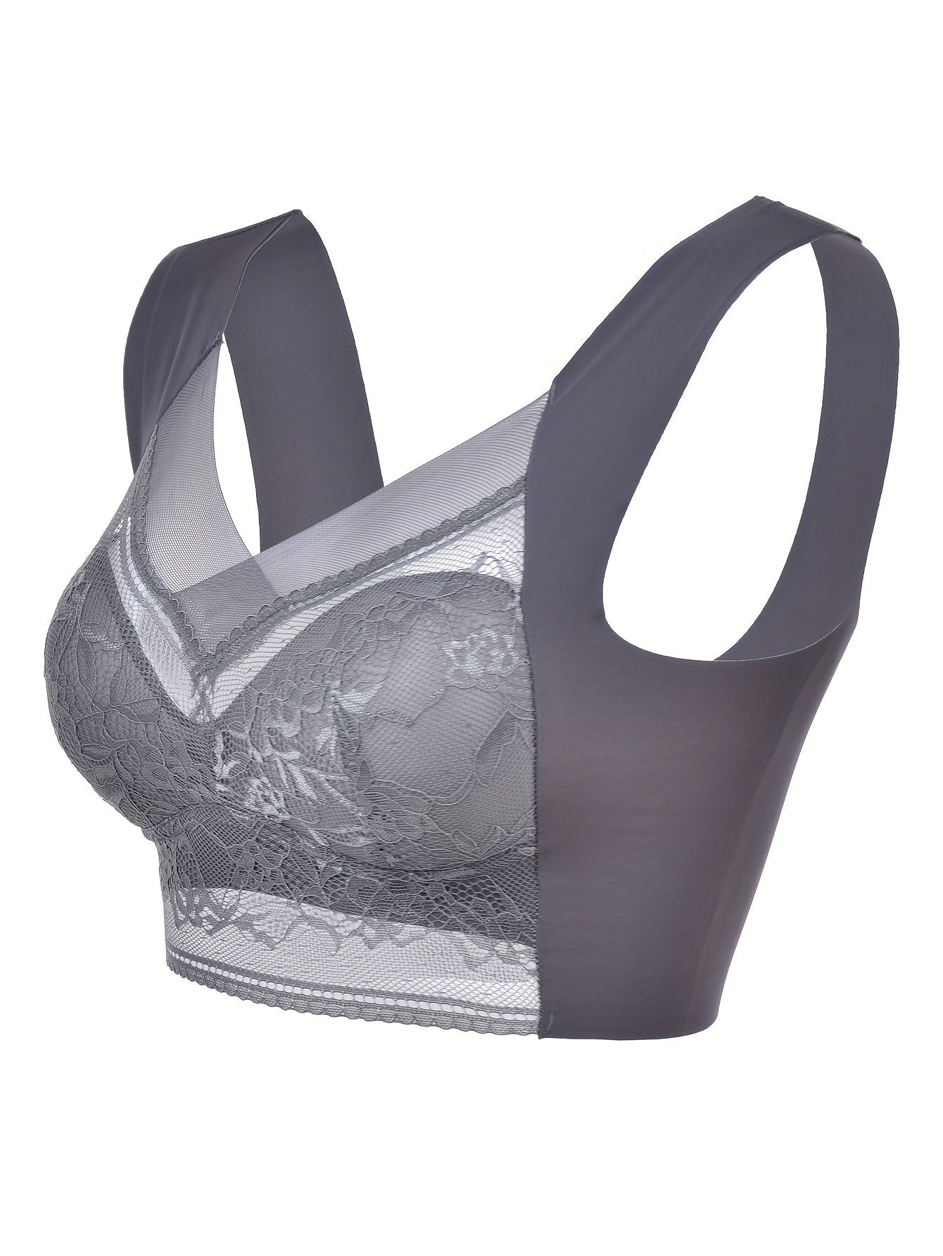 Lace Wireless Bra - Full Coverage Lingerie