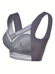 Lace Wireless Bra - Full Coverage Lingerie