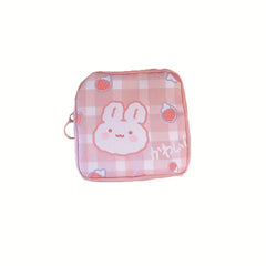 Portable Cartoon Sanitary Bag for Cosmetics Storage