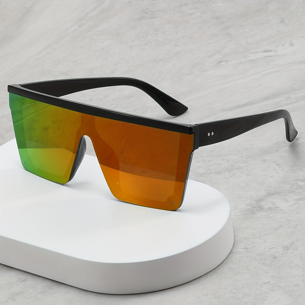 Large Frame Men's Sunglasses UV Resistant Eye Protection