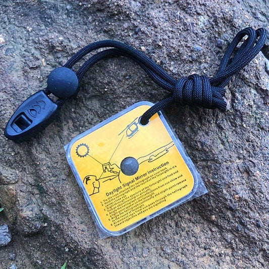 Signal Mirror Acrylic Reflector for Camping Emergency