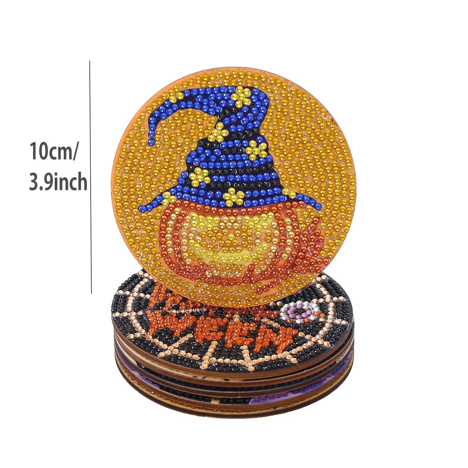 6pcs Diamond Painting Coasters DIY Originality Coasters